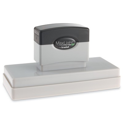 MaxLight™ Pre Inked Rectangle Stamp (1 1/2" x 4 1/2")