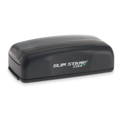 Slim Stamp™ Self Ink Rectangle Stamp (7/8" x 2 1/2")