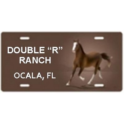 Vinyl - Full Color - Laminated - Aluminum License Plates