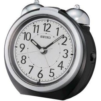 Seiko Bedside Bell Alarm Round Dial Clock