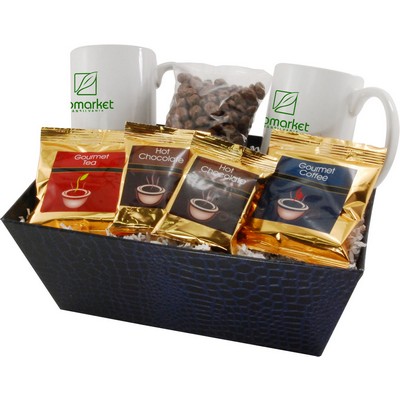 Tray w/Mugs-Choc SunflowerSeeds