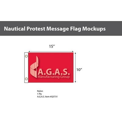 Protest Deluxe Flags 10x15 inch