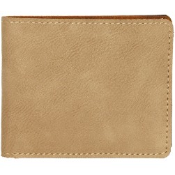 Light Brown Leather Bifold Wallet