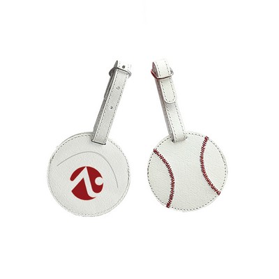 Baseball Luggage Tag