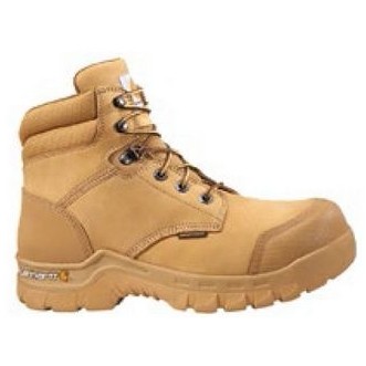 6" Carhartt® Men's Wheat Tan Rugged Flex® Non-Safety Waterproof Work Boots