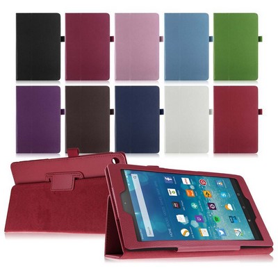 Kidder Leatherette Case for Kindle Fire HD 8" case (Red)