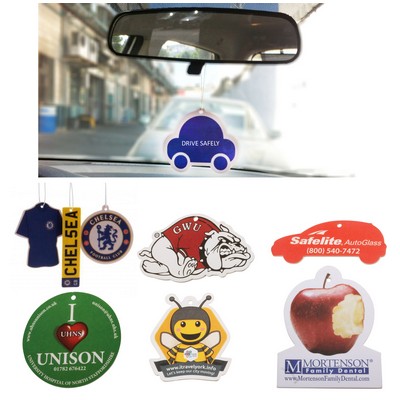 Custom Shape Perfume Car Air Freshener