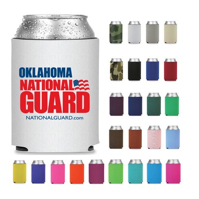 Screen Printed Collapsible Premium Foam Can Cooler