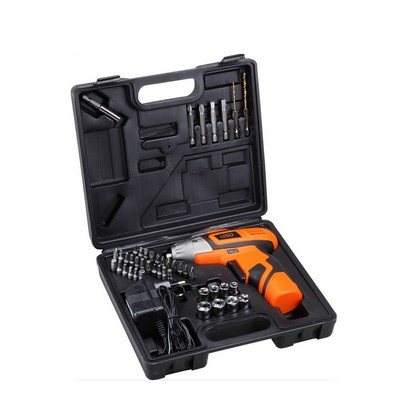 45pcs Multifunction Charging Electric Cordless Screwdriver Kit Set