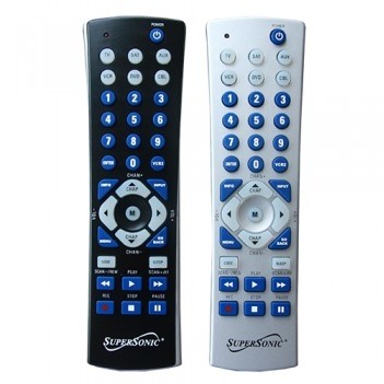 SuperSonic Universal Remote Control - 6 Components