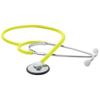 Single Head Neon Yellow Stethoscope Nursescope