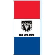 Single Face Dealer Free Flying Drape Flags (Ram®)