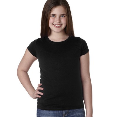 NEXT LEVEL APPAREL Youth Girls' Princess T-Shirt