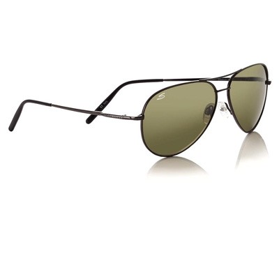 Serengeti Medium Aviator Sunglasses w/Polarized Lens