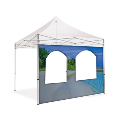 10ft Pop Up Canopy Wall - Double Window