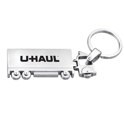 Metal Truck Key Chain