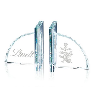 Bookends (Set of 2) - Jade 12"x6"