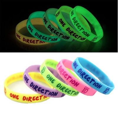 Glow in Dark Silicone Bracelet