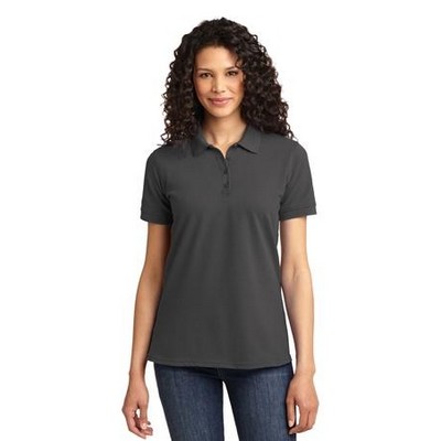 Port & Company® Ladies' Core Blend Pique Polo Shirt