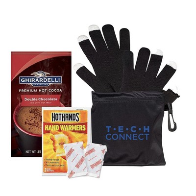 Winter Survival Gloves & Cocoa Kit