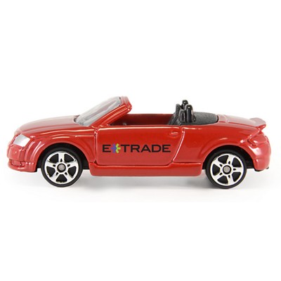 Audi® TT Roadster Die Cast 3" Red Car w/ Full Color Graphics (u)