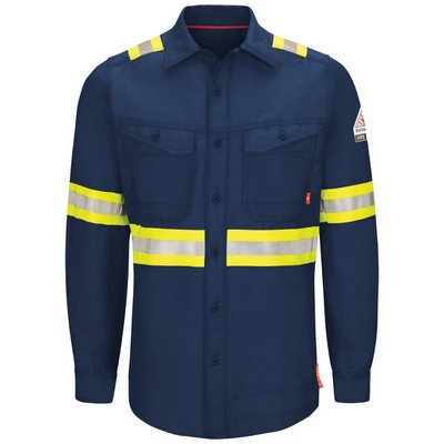 Bulwark® Men's iQ Series® Endurance Enhanced Visibility Work Shirt