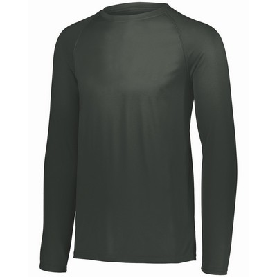 Augusta Adult Attain Wicking Long-Sleeve T-Shirt