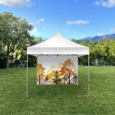 Canopy Tent Tenda 10' Full Wall Single Sided Graphic Only Unit