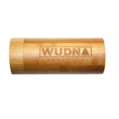 Natural Bamboo Cylinder for Wooden Sunglasses