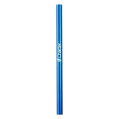 Single Stainless Steel Straw (6mm) (half length 11cm)