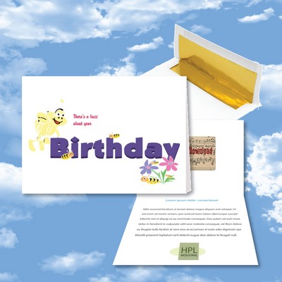 Birthday Card / Birthday Bee - Free Song Download