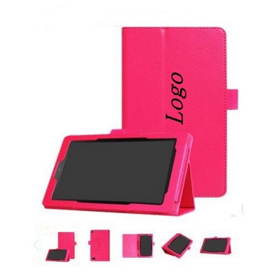 Folding Stand PU Leather Case Cover For 7inch Tablet