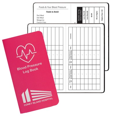 Blood Pressure Log Book w/ Twilight Cover