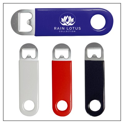 Stainless Steel Bottle Opener with Vinyl Coating