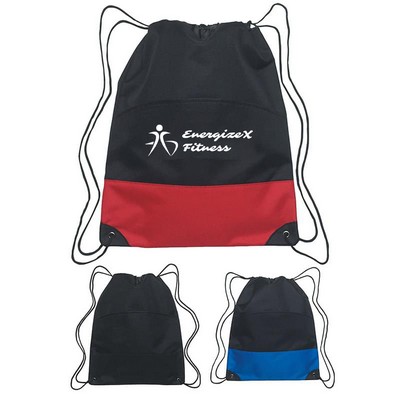 Sports Bag with Drawstring Closure