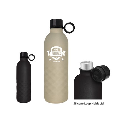 17 Oz. Arlington Sandstone Stainless Steel Bottle With Custom Box