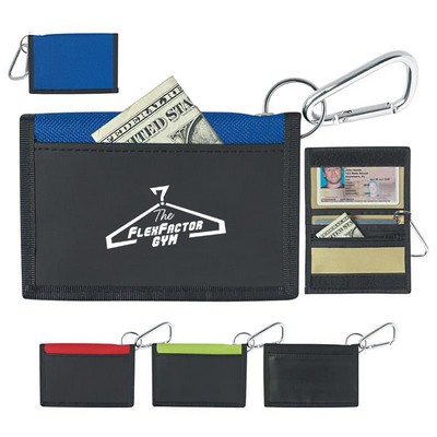 Wallet With Carabiner