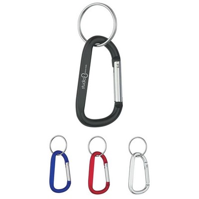 6mm Carabiner With Split Ring