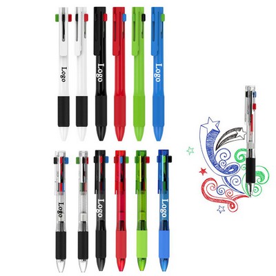 4-in-1 Multi-Color Ballpoint Pen