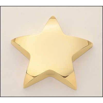 Constellation Gold-Finished Metal Star Paperweight