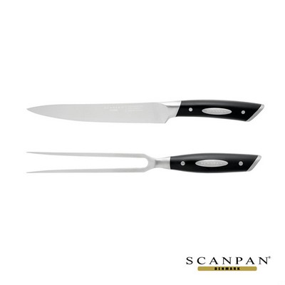 Scanpan® 2pc Carving Set - Black