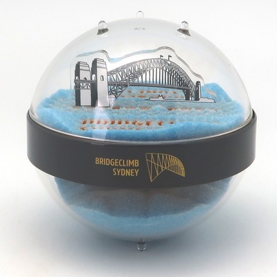 Globe Sandvertiser™ w/Custom Acrylic Standing Board