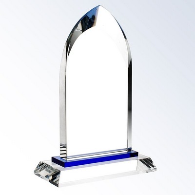 Blue Dignity Optic Crystal Award