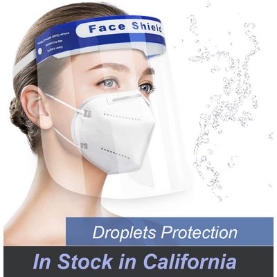 Anti-Fog Face Shield with Protective Film