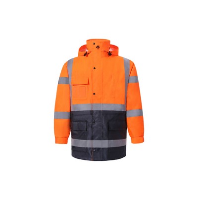 High Viz Rain Parka