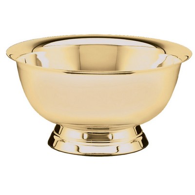 10" Paul Revere Gold Bright Polished Bowl