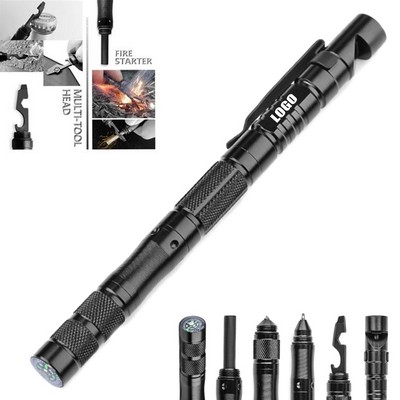 9 in 1 Tactical Pen w/Anti-Skid Handle