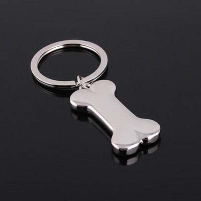 Metal Bone Shape Key Chain