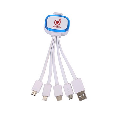 5 In 1 Light Up Usb Cable