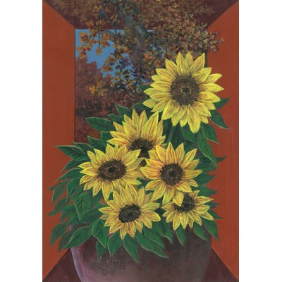 Sunflower Masterpiece Flags (28" x 40")